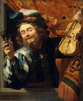 Gerrit van Honthorst - Fiddler